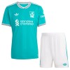 Virallinen pelipaita Liverpool Kolmas 2025-26 Lyhythihainen - Lasten ( + Lyhyet housut )